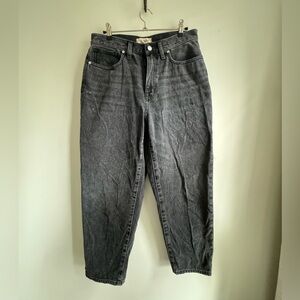 Madewell baggy tapered jeans/ size 28P